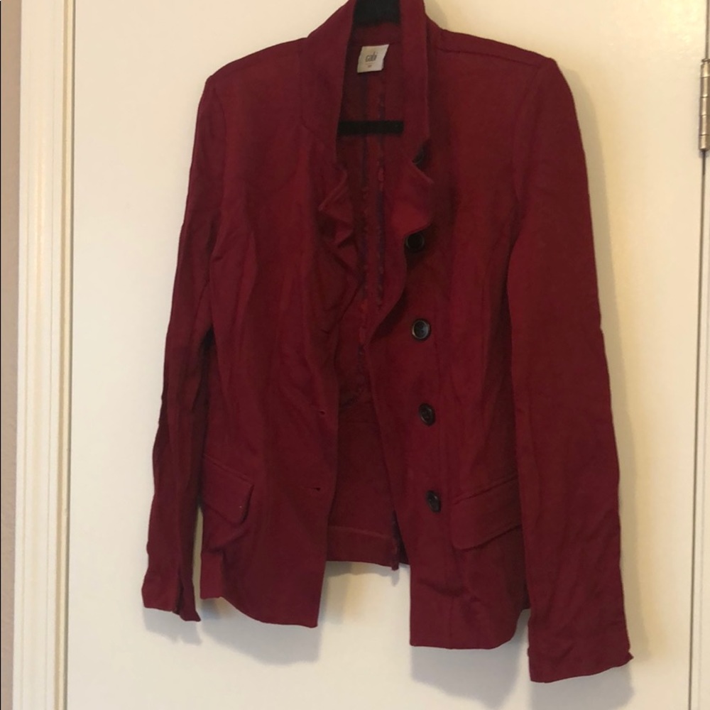 CABI BLAZER- STUNNING RED